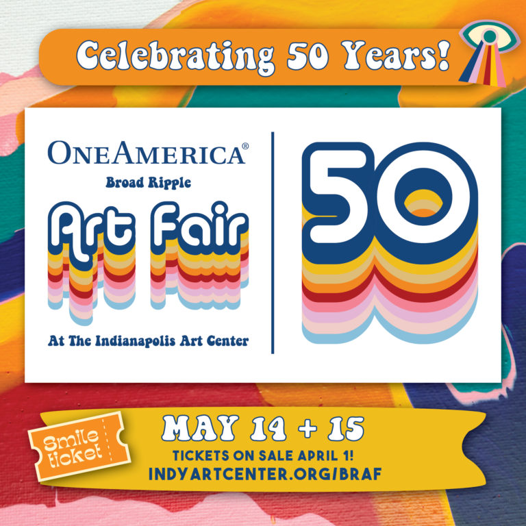 Volunteer for the 50th! Broad Ripple Art FairSat. May 14th and Sun.May