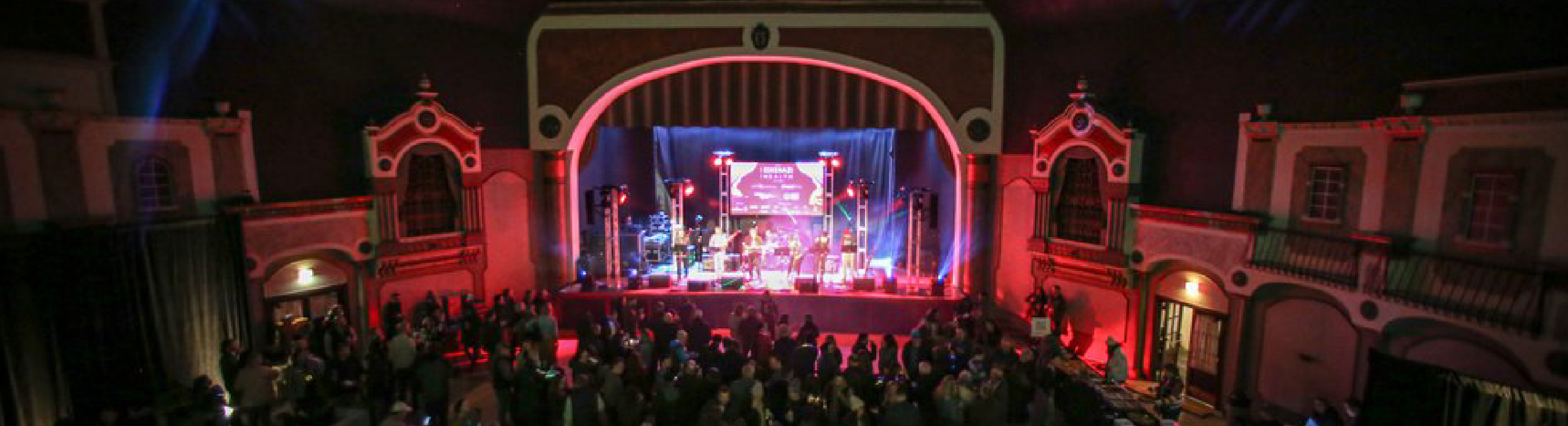 Tonic Ball Fountain Square Theatre Stage